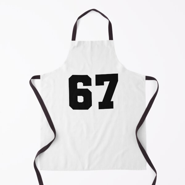 Item preview, 67, sixty seven, black, soccer league designed and sold by Numbers-Art.