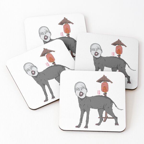 Item preview, Man-Faced Dog designed and sold by superDjinntendo.