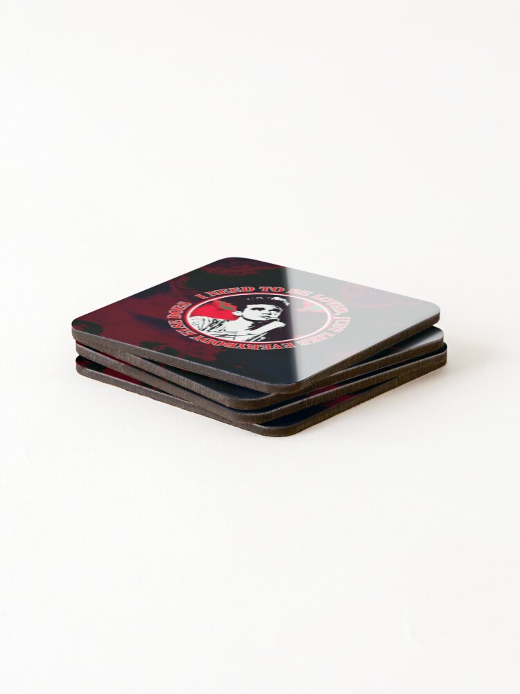 Thumbnail 4 of 5, Coasters (Set of 4), How Soon Is Now? designed and sold by RGPdesigns.