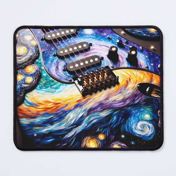 Item preview, Starry Nights Electric Guitar designed and sold by HippieFarms11.