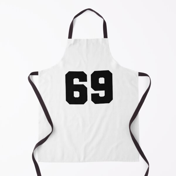 Item preview, 69, sixty nine, black, soccer league designed and sold by Numbers-Art.