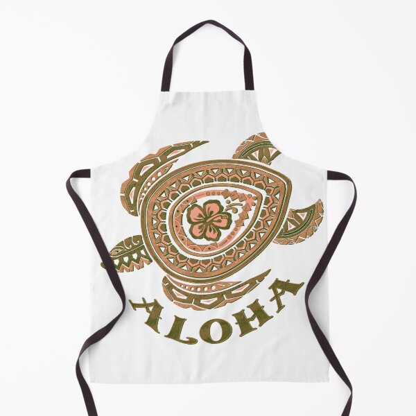 Artikelvorschau, Aloha Orange Tribal Honu -4483 entworfen und verkauft von sunnthreads.