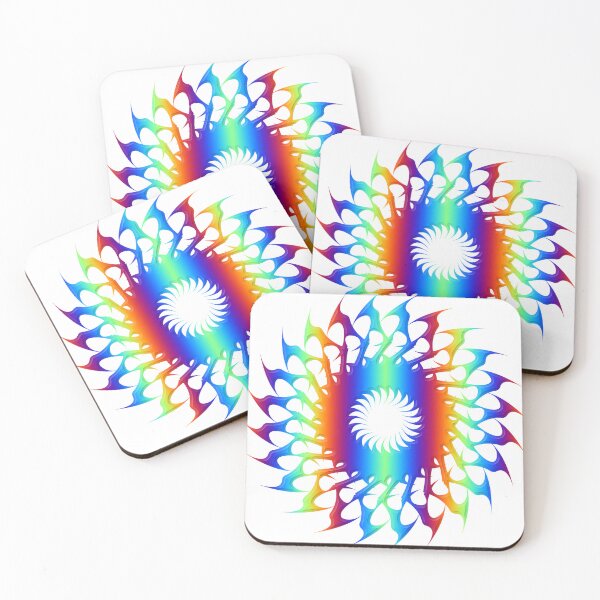 Item preview, Multicolored Spike Circle Vector designed and sold by pilb.