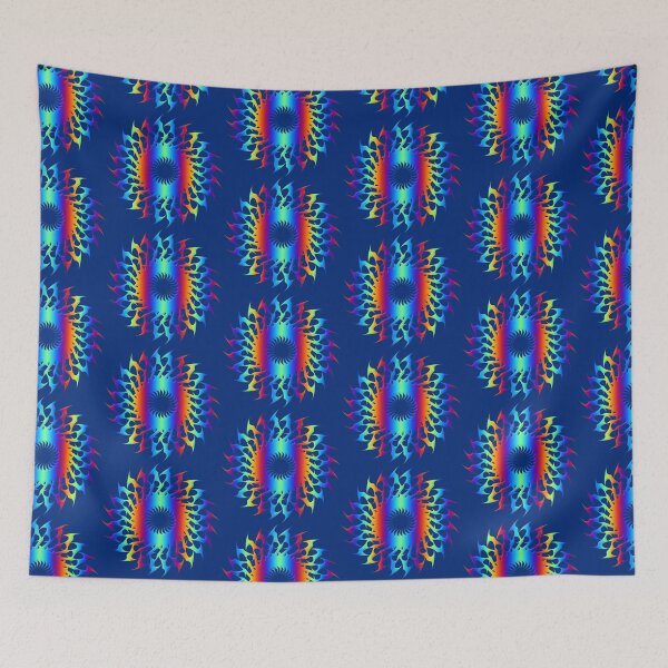 Item preview, Multicolored Spike Circle Vector designed and sold by pilb.