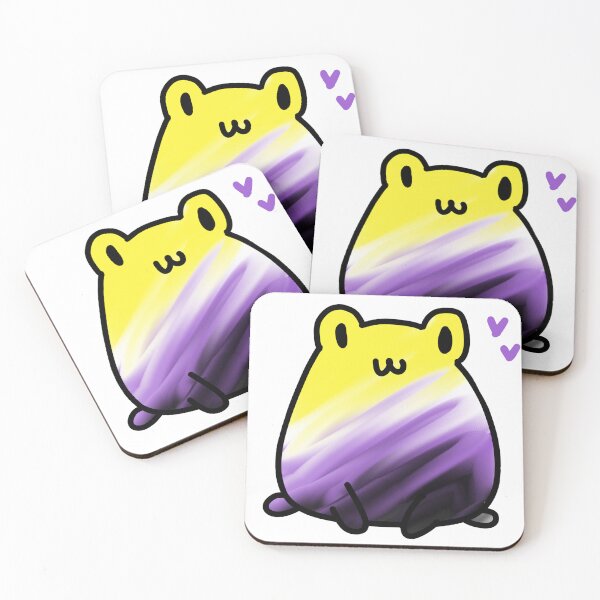 Item preview, nonbinary pride frog designed and sold by Adrian Walden.