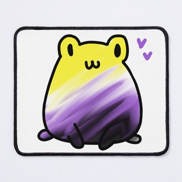 Item preview, nonbinary pride frog designed and sold by Adrian Walden.