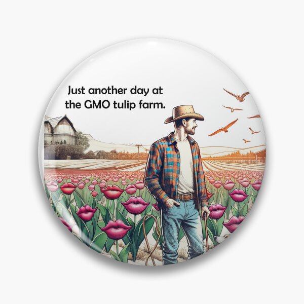Item preview, Another day at the GMO tulip farm. designed and sold by FamouslyStupid.