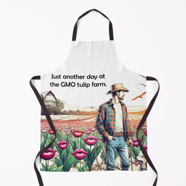 Item preview, Another day at the GMO tulip farm. designed and sold by FamouslyStupid.