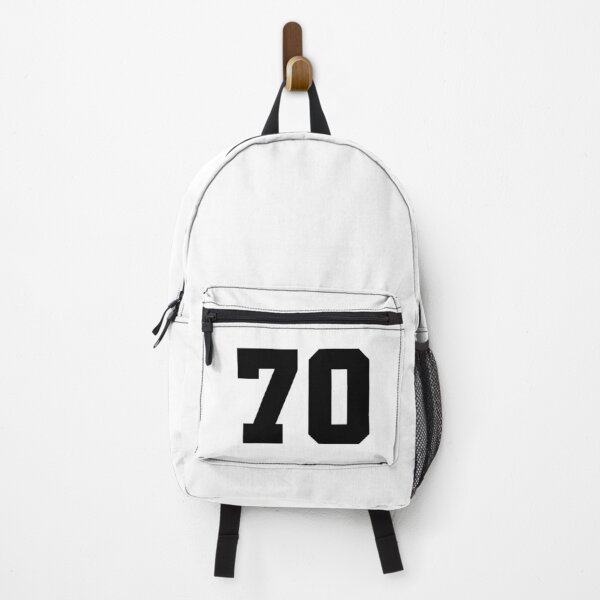 Artikelvorschau, 70, siebzig, schwarz, Fußballliga entworfen und verkauft von Numbers-Art.