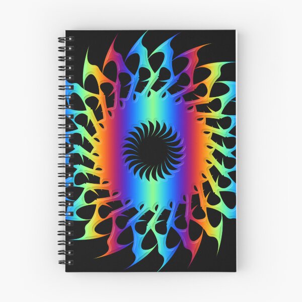 Item preview, Multicolored Spike Circle Vector designed and sold by pilb.