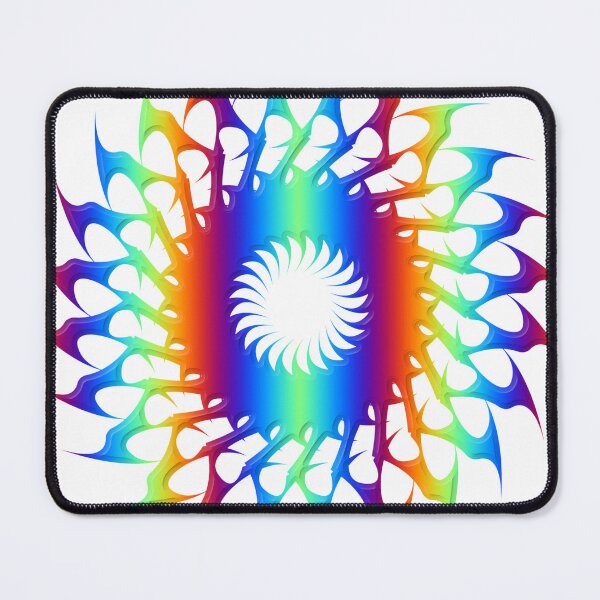Item preview, Multicolored Spike Circle Vector designed and sold by pilb.