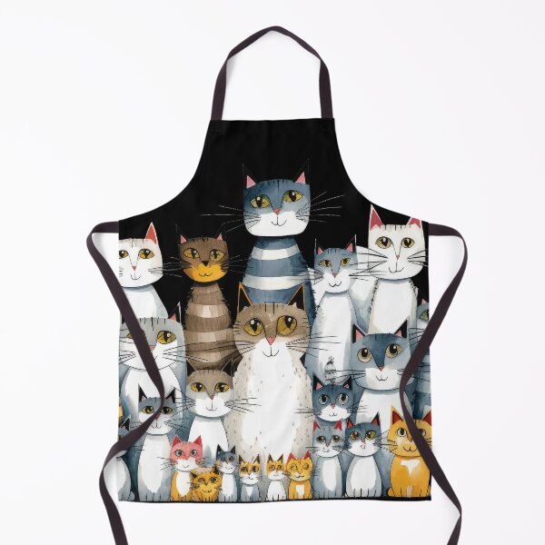 Aperçu de l'œuvre Famille de chats créée et vendue par Bmorrcreative.