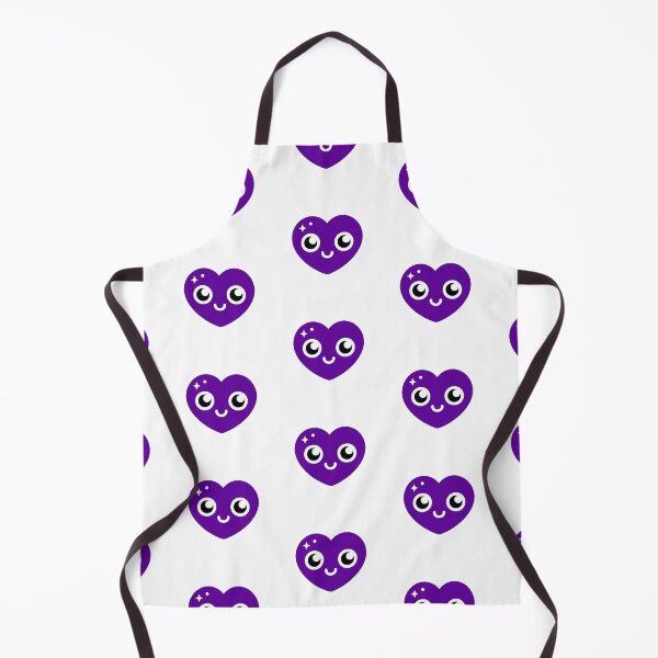 Item preview, Purple Heart with eyes and mouth designed and sold by Andrew Frelas.