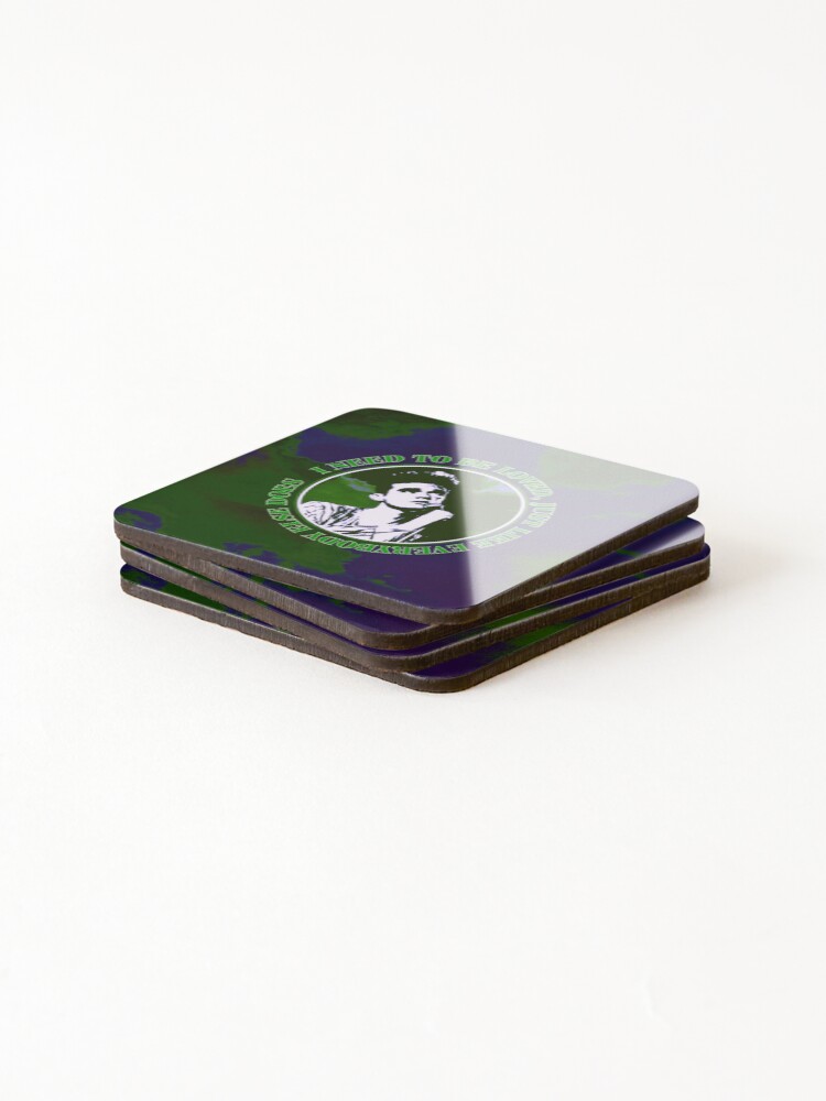 Thumbnail 4 of 5, Coasters (Set of 4), How Soon Is Now? 2 designed and sold by RGPdesigns.