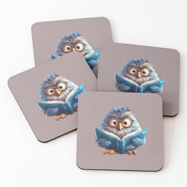 Item preview, Cute owl loves library! designed and sold by fribabywonder.