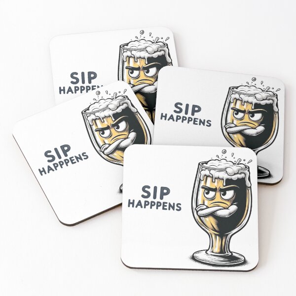 Item preview, Beer.  Sip Happens designed and sold by FamouslyStupid.