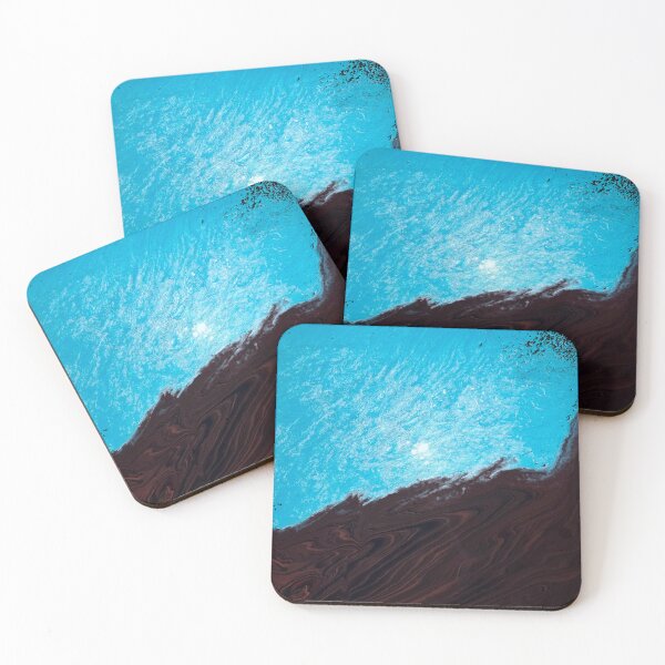 Item preview, Cliffs at night designed and sold by PandaCubsArt.