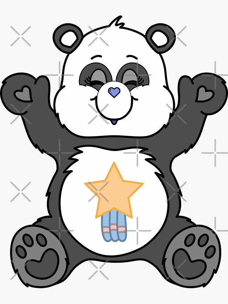 Perfect Panda Caring Bear Cousin Stuffie -- Variant Sticker
