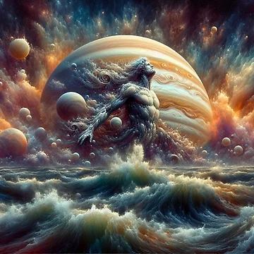 Artwork thumbnail, Jupiter Rising by SpunkySpaniel