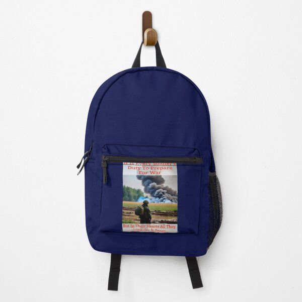 Item preview, Soldier's Duty Is To Prepare For War But Long For Peace designed and sold by Hall-O-Gram.
