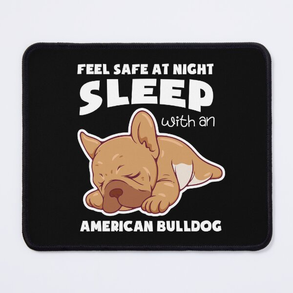 Item preview, Feel Safe At Night Sleep With An American Bulldog T Shirt by Awesome Arts designed and sold by Kiwno-Q.
