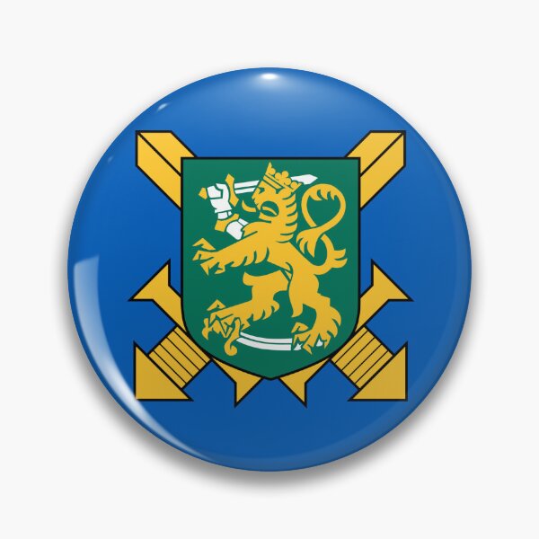 Item preview, Finnish Army Emblem of the Ground Force Suomen Maavoimien Tunnus designed and sold by Yazukiii.