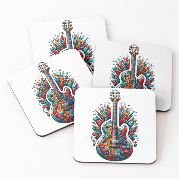 Item preview, Acoustic Guitar Street Art designed and sold by HippieFarms11.