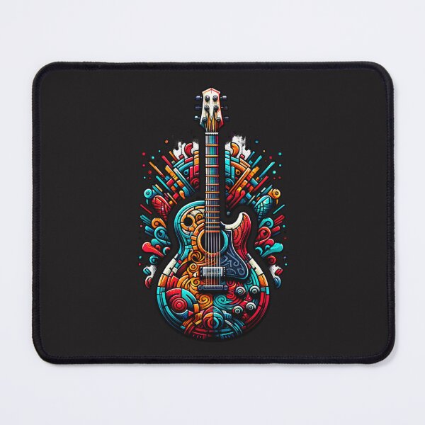 Item preview, Acoustic Guitar Street Art designed and sold by HippieFarms11.