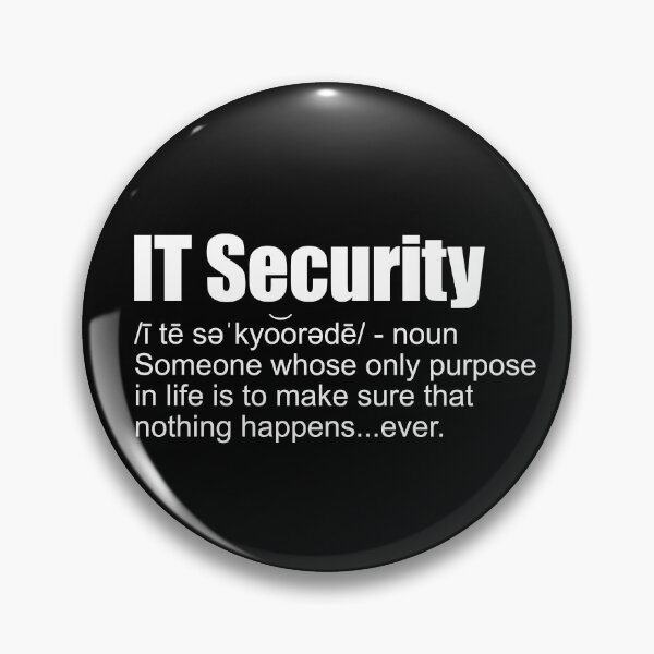 Item preview, IT Security Definition Funny Cybersecurity Cyber Security Gear designed and sold by DynamicDesign.