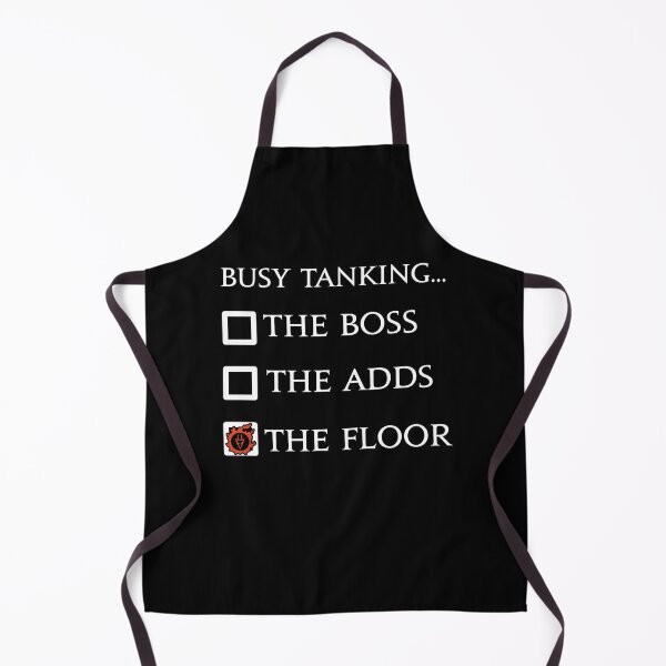 Item preview, Dragoon Funny meme - Busy tanking... the floor? FFXIV MMORPG designed and sold by Japatonic Shop.