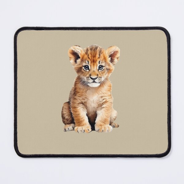 Item preview, Cute Baby Lion designed and sold by Myra365Art.