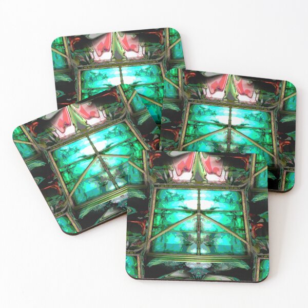 Item preview, Framed, Sea Green, Window Design designed and sold by kristalcurt.
