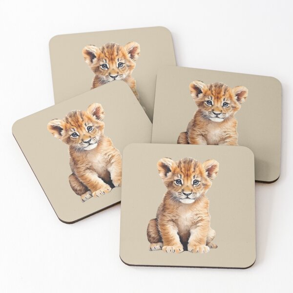 Item preview, Cute Baby Lion designed and sold by Myra365Art.