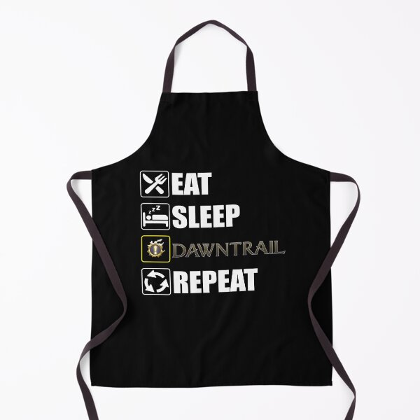 Item preview, Eat sleep DAWNTRAIL Repeat funny meme FFXIV designed and sold by Japatonic Shop.