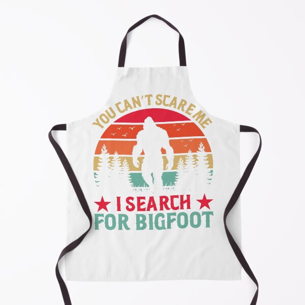 Item preview, You Can't Scare Me Cute Funny Bigfoot Searcher Retro Vintage designed and sold by roboartpixel.