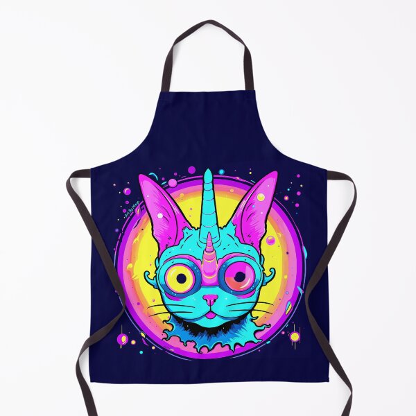 Item preview, Art By Minga Rockin' Unicorn Kitty design designed and sold by Artbyminga.