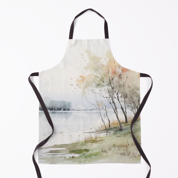 Item preview, Riverside Bushes Serenity Scene designed and sold by PigmentPulse.