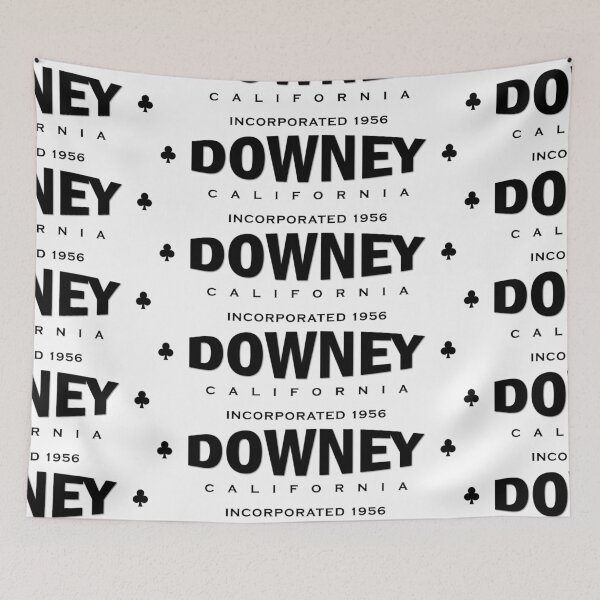 Item preview, DOWNEY CALIFORNIA INC CLUB INFLATED (Transparent Black) by Mistah Wilson designed and sold by The Street Sign Store.