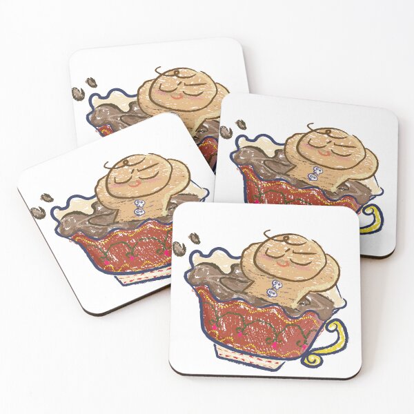 Item preview, Gingerbread in hot cocoa cup designed and sold by blepmew.