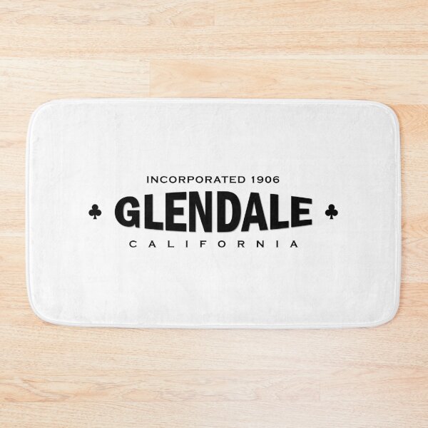 Item preview, GLENDALE CALIFORNIA INC CLUB INFLATED (Transparent Black) by Mistah Wilson designed and sold by The Street Sign Store.
