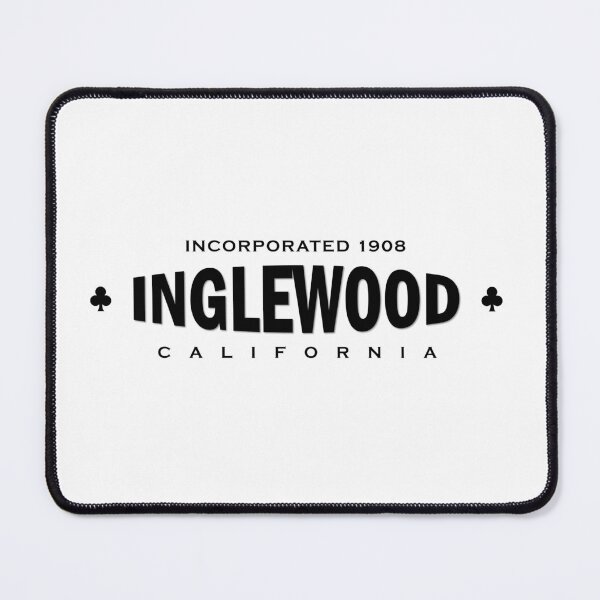 Item preview, INGLEWOOD CALIFORNIA INC CLUB INFLATED (Transparent Black) by Mistah Wilson designed and sold by The Street Sign Store.