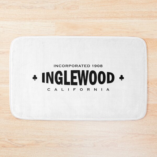 Item preview, INGLEWOOD CALIFORNIA INC CLUB INFLATED (Transparent Black) by Mistah Wilson designed and sold by The Street Sign Store.