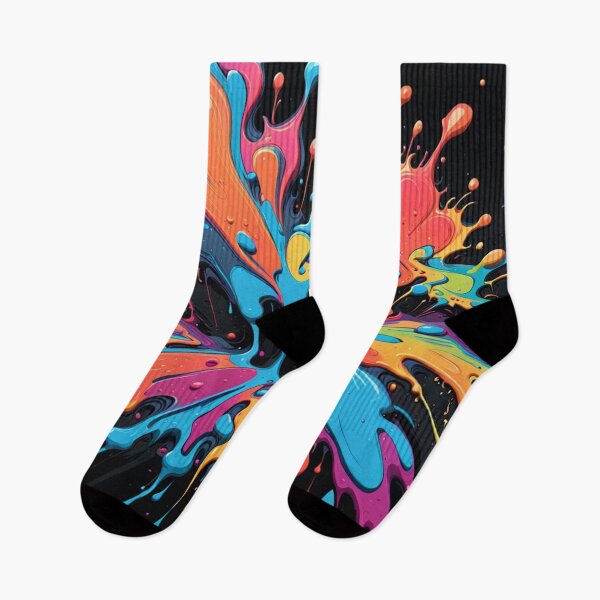 Item preview, Psychedelic paint splatter designed and sold by SpunkySpaniel.