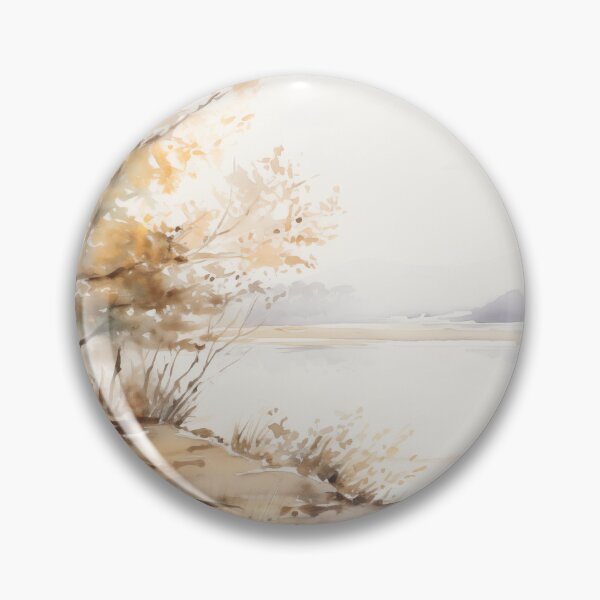Item preview, Riverside Bushes Delightful View designed and sold by PigmentPulse.