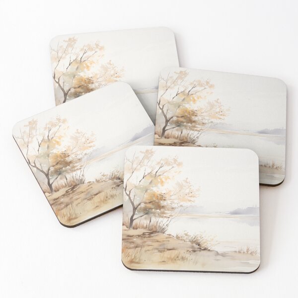 Item preview, Riverside Bushes Delightful View designed and sold by PigmentPulse.