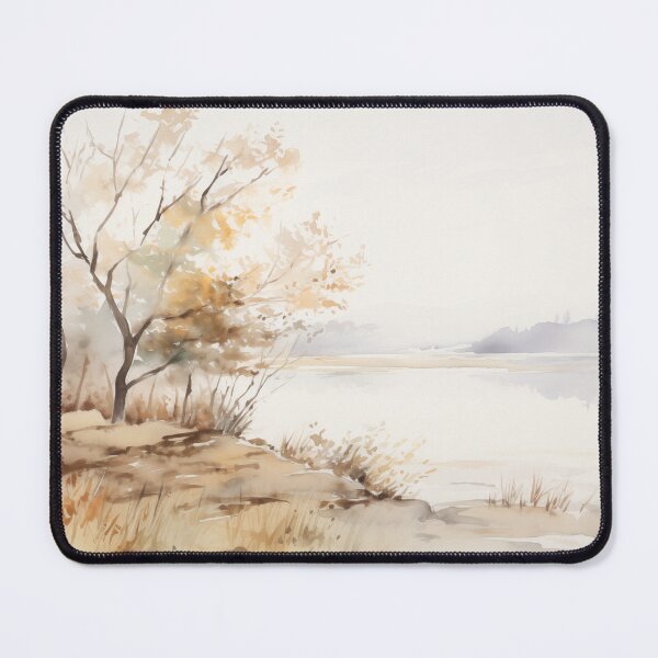Item preview, Riverside Bushes Delightful View designed and sold by PigmentPulse.