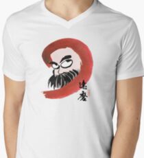 達磨 Daruma T-shirt col V homme