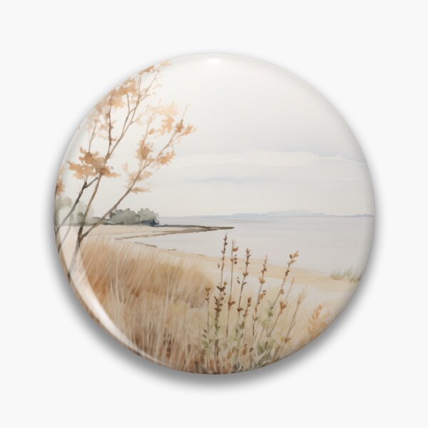 Item preview, Seaside Bushes Oasis View designed and sold by PigmentPulse.