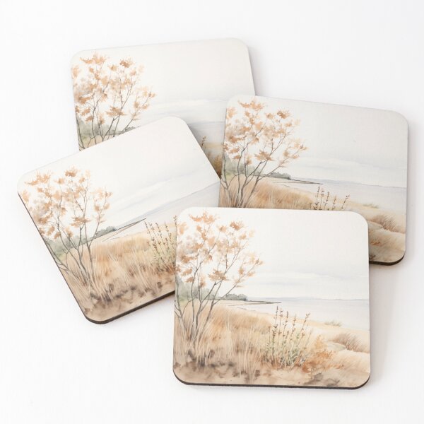 Item preview, Seaside Bushes Oasis View designed and sold by PigmentPulse.