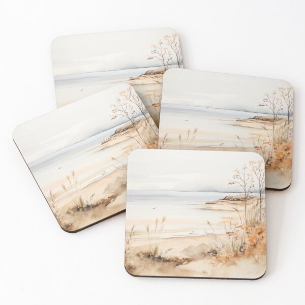 Item preview, Seaside Bushes Delightful View designed and sold by PigmentPulse.